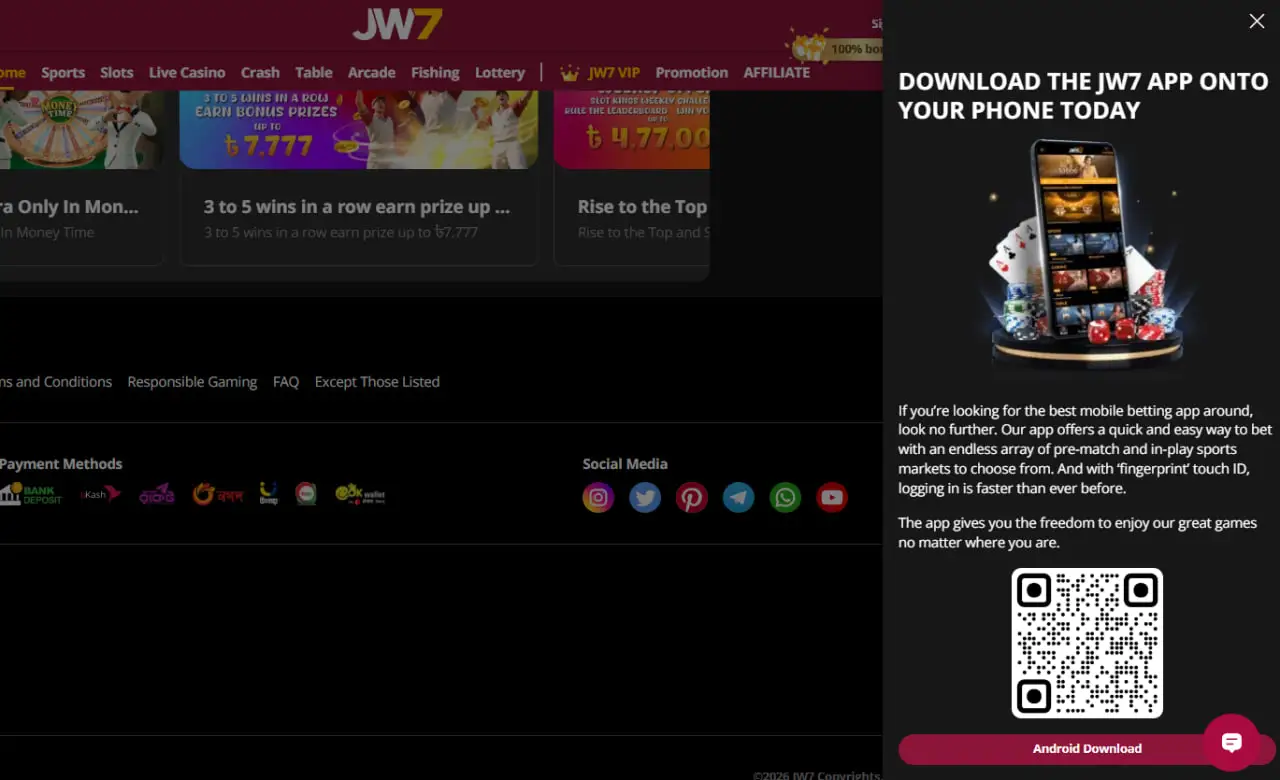 Why JW7 Mobile App Is the Go-To Choice for Players